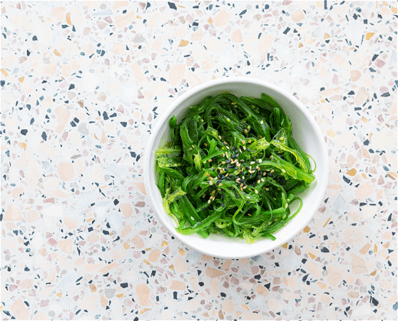 Zeewier salade side dish